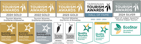 Tasmanian and Australian Tourism Award winner, Bangor Vineyard Shed