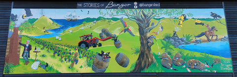 Stories of Bangor Mural