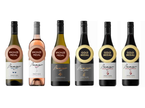 Bangor Mixed Wine Pack, award winning Tasmanian wines