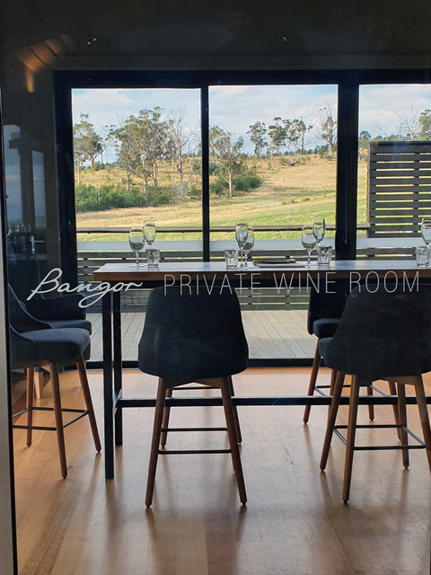 Private meeting and wine tasting room at Bangor near Hobart.