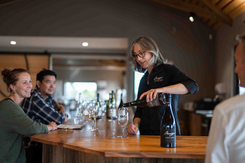 Wine tasting daily at our cellar door and Tasmanian winery.