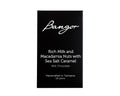 Bangor chocolate block which white text. Handmade Tasmanian chocolate, a perfect gift.