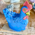 Clay chicken - childrens clay workshop, Bangor, Tasmania
