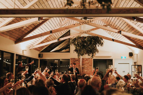 Group parties and events catered for at Bangor Vineyard Shed, Hobart.