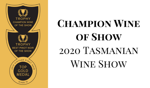Bangor award winning Tasmanian Pinot Noir