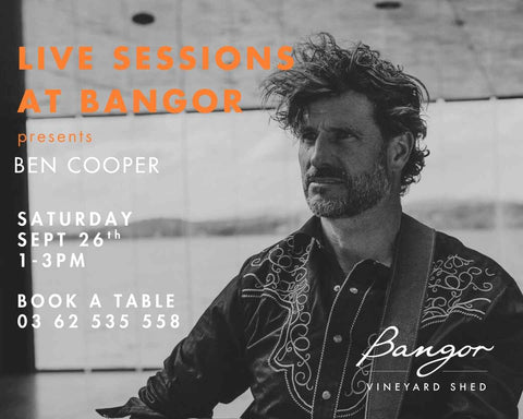 Ben Cooper playing live at Bangor