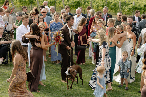 Surrounded by loved ones