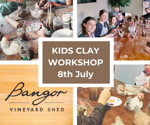 School Holidays Kids Clay Workshop at Bangor, Tasmania