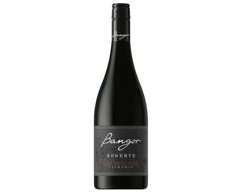 Bangor Reserve Pinot Noir. Tasmanian Red Wine.